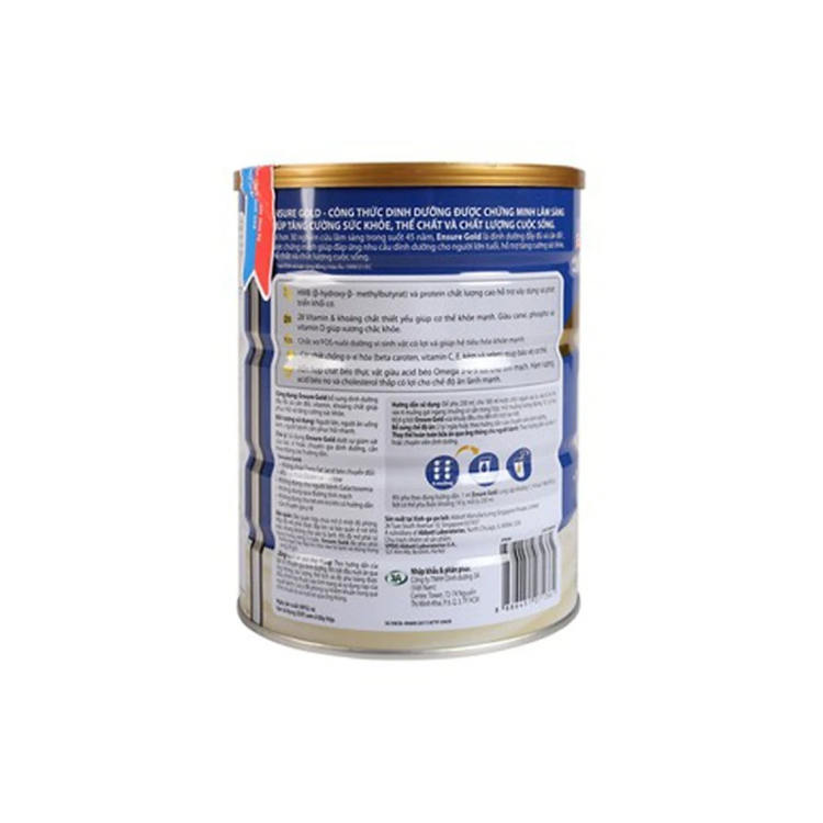 Sữa Bột Abbott Ensure Gold HMB Hương Vani (850g)